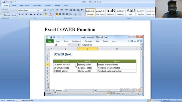 Excel Function_GECS201_BBA2019_SEC-A,C смотреть онлайн
