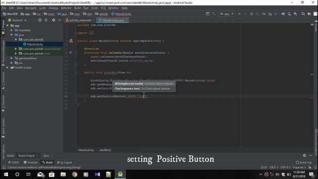Android Studio Make Alert Dialog | Java смотреть онлайн