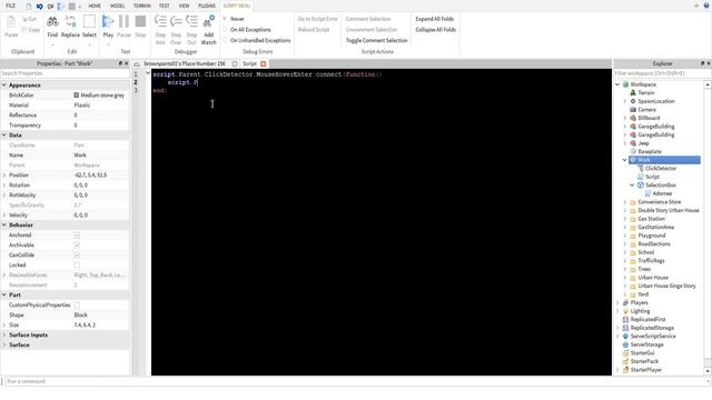 Mouse Hover Enter/Leave Roblox Tutorial смотреть онлайн