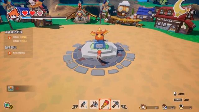 Tiny Tasy Town-You can enjoy adventure, build, collection here смотреть онлайн