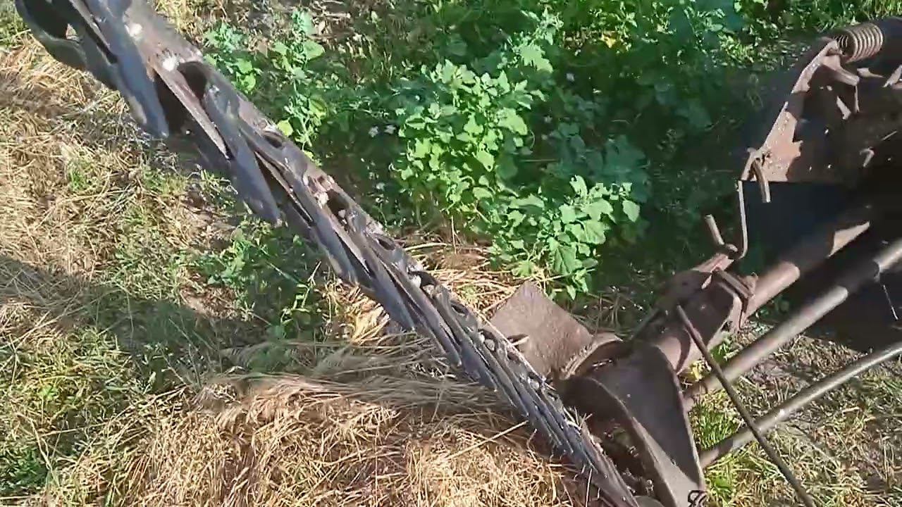 Переделка косилки КС(КСФ, КЗН) -2,1 на пальцы Шумахер. Ставим нож с жатки ДОНа. Ворошилка сена ГВЦ смотреть онлайн