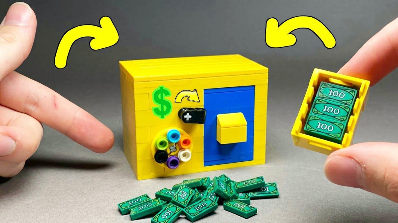 Как сделать Лего Сейф со Цветовой Комбинацией смотреть онлайн