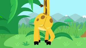 Попа жирафа