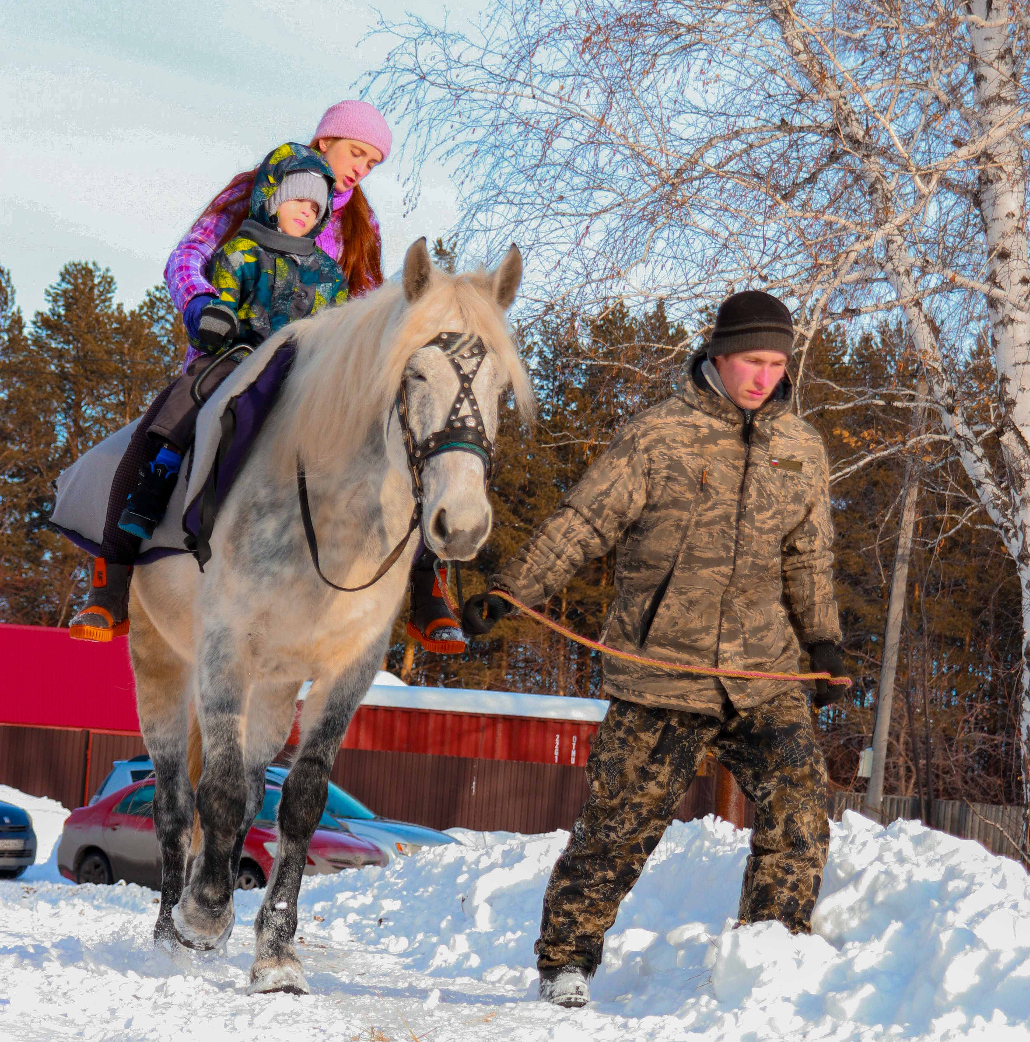 Конный клуб Анкор. Иппотерапия. Март 2023.