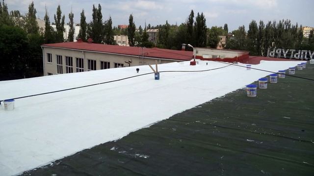 ППУ и полимочевина на кровле. Результат через 3 года. смотреть онлайн