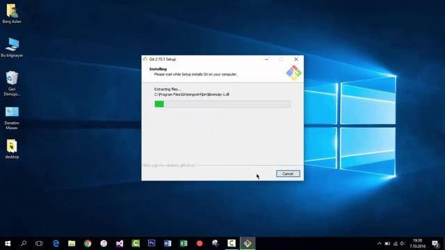 Git Dersleri - 2 - Git Kurulumu (Windows) смотреть онлайн