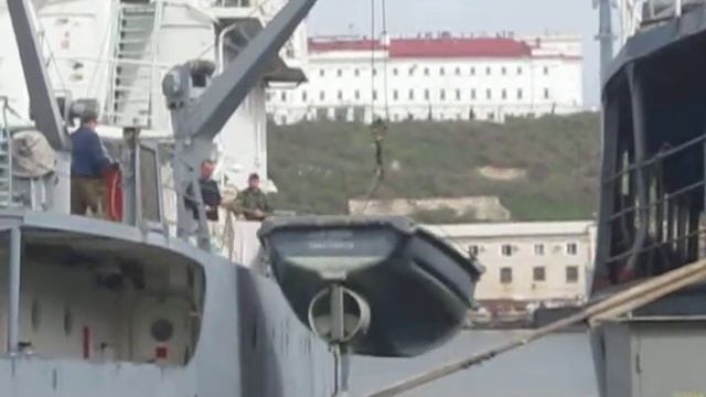 Подъём шлюпки