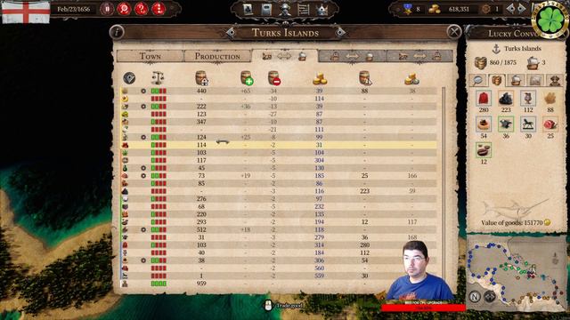 Port Royale 4 Gameplay More Cocoa & Orchards #19 смотреть онлайн