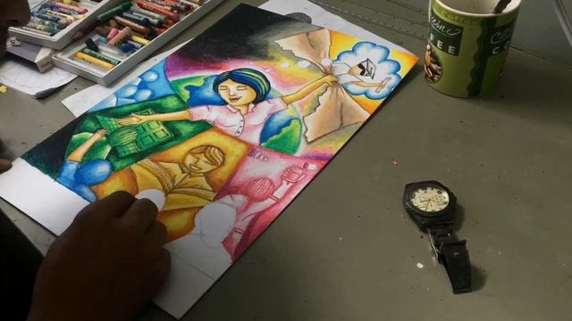 WORLD TEACHERS’ DAY 2020 - POSTER MAKING IDEAS | ART SERIES смотреть онлайн