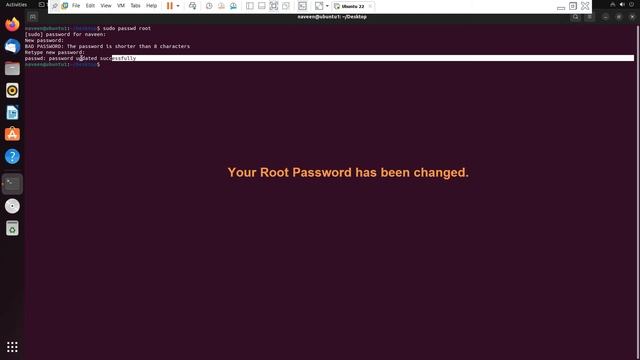 How to change Root Password in Ubuntu 22.04 LTS смотреть онлайн