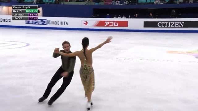 Фигурное катание. Чемпионат четырёх континентов 2020. Произвольный танец. Мэдисон Чок и Эван Бейтс. смотреть онлайн
