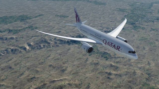 Prepar3D v4.3 | Cape Town to Doha | FACT-OTHH | QualityWings 787-8 | P3D смотреть онлайн