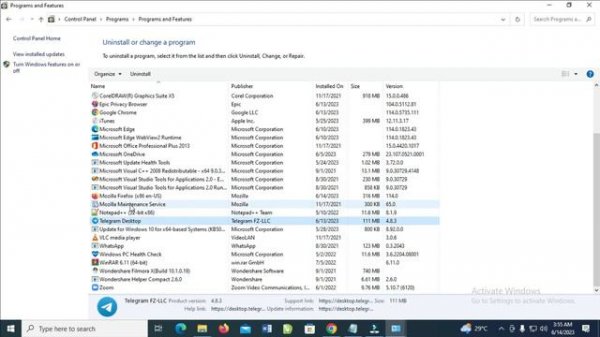 How To Uninstall Telegram Desktop