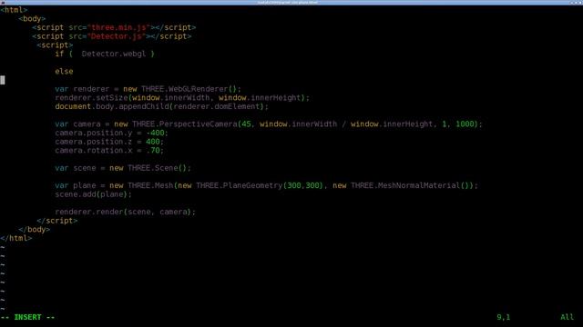 HTML5 3D Detect WebGL or Canvas tutorial смотреть онлайн