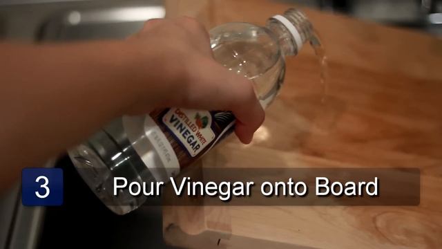 Kitchen Cleaning : How to Clean a Wood Chopping Board With Baking Soda смотреть онлайн