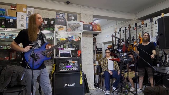 Keith Merrow guitar clinic in Moscow 03/06/2018 смотреть онлайн