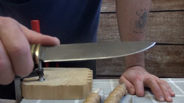 Нож А.В. Умерова Нержавеющий тигельный булат. смотреть онлайн