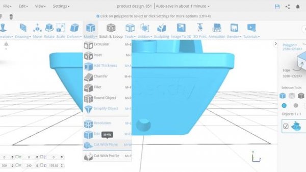 How to remove a watermark from an STL file in SelfCAD