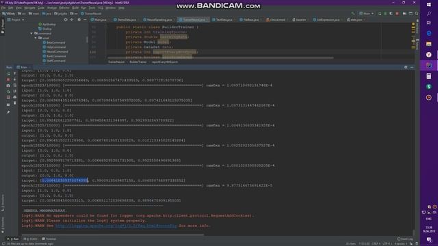 Нейросеть на Java смотреть онлайн