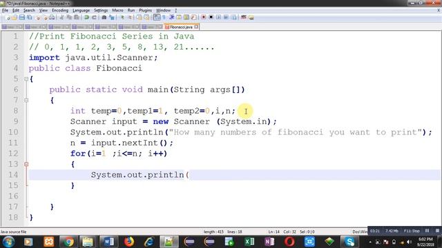 14) Java Program | Check whether a number is palindrome or not | bunudayaz смотреть онлайн