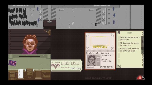 Let's Play Papers, Please | #1 | GLORY TO ARSTOTZKA! смотреть онлайн