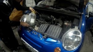 Замена термостата Daewoo Matiz