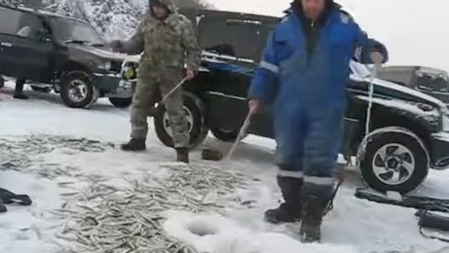 Зимняя рыбалка в Де Кастри Клёв неимоверно пошёл смотреть онлайн