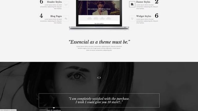 Kiev Creative Portfolio WordPress Theme смотреть онлайн