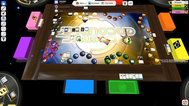 Cosmic Encounter Pt 2 - TableTop Simulator смотреть онлайн