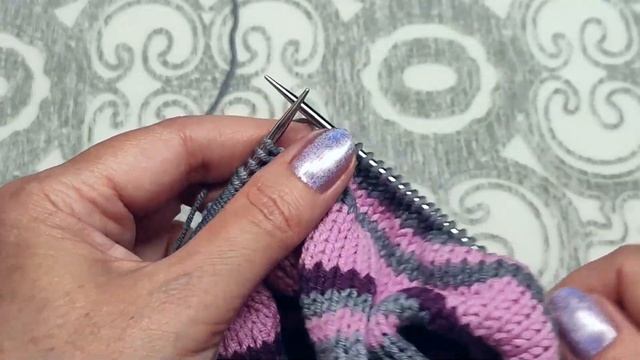 МК. Пуловер «Японка»/Вязание спицами. смотреть онлайн