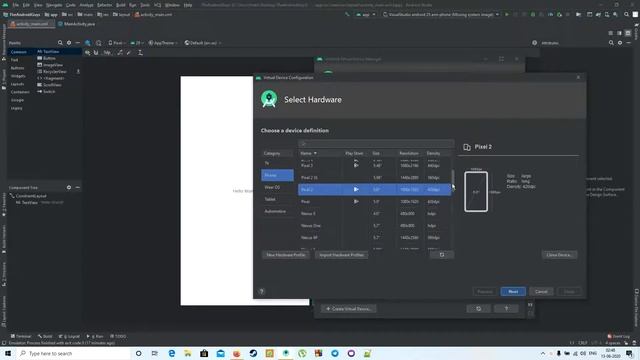 #3 Run your first Hello World application in Android Studio смотреть онлайн