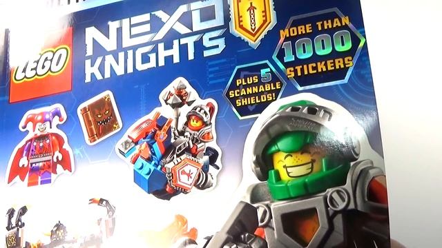 LEGO Nexo Knights Book Collection + DK Sticker Book - BrickQueen смотреть онлайн