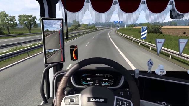 DAF XG+ 2021 - Paccar MX-13 New Engine Sound Mod смотреть онлайн