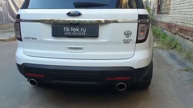 Спортивные глушители на Ford Explorer смотреть онлайн