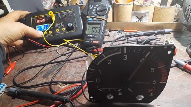 проверка тахометра с помощью QDB 2A