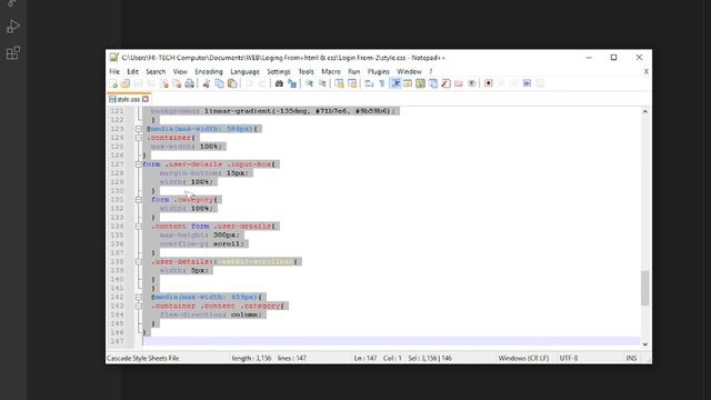 LOGIN FROM-1(HTML & CSS)PROGRAM[#html/#css] смотреть онлайн