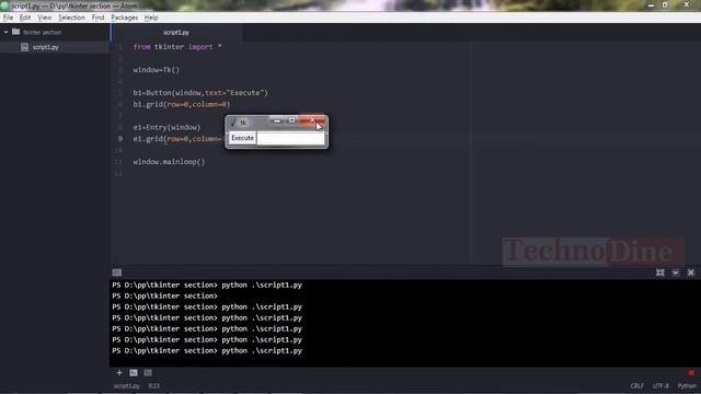 python gui with tkinter - classes with tkinter - python tkinter gui tutorial - Python beginners - 3 смотреть онлайн