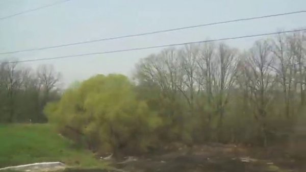 Станция Стальной Конь из окна вагона