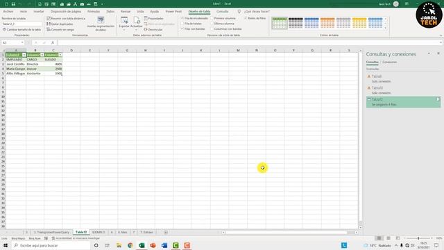 Transponer datos con Power Query en Excel | Cambiar de filas a columnas y viceversa смотреть онлайн