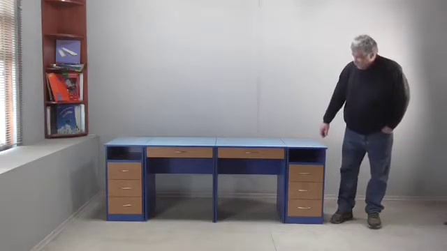 Стол на 2 рабочих места смотреть онлайн