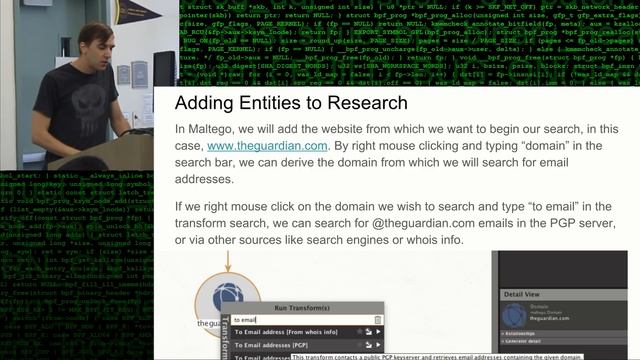 Maltego - Cyber Weapons Lab - Research like an OSINT Analyst смотреть онлайн