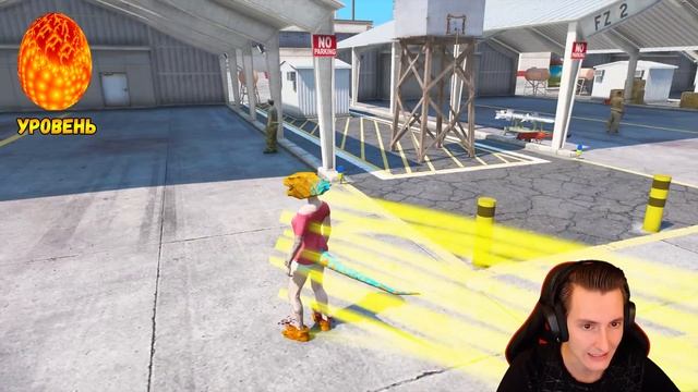 ПРОКАЧАЛ ЧЕЛОВЕКА В ДИНОЗАВРА в ГТА 5 ОНЛАЙН (GTA 5 ONLINE) смотреть онлайн