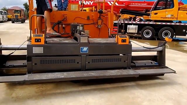 Асфальтоукладчик TRXBUILD LTL60C из Китая. смотреть онлайн