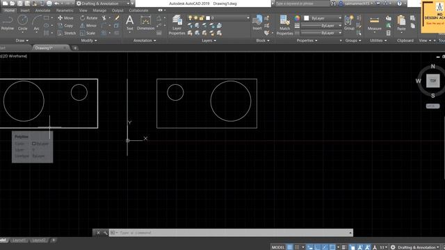 #14 AutoCAD Tutorial- Rotate, Mirror and Scale Command смотреть онлайн