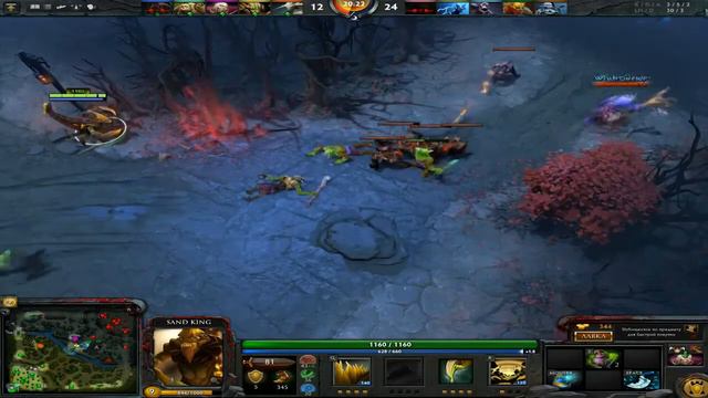 Dota 2 [4] Показательный тимплей смотреть онлайн