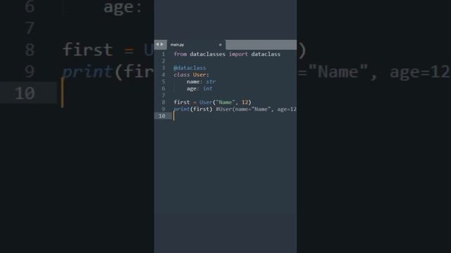Dataclasses - датаклассы в Python | Структуры данных #python #pythonprogramming #learning смотреть онлайн