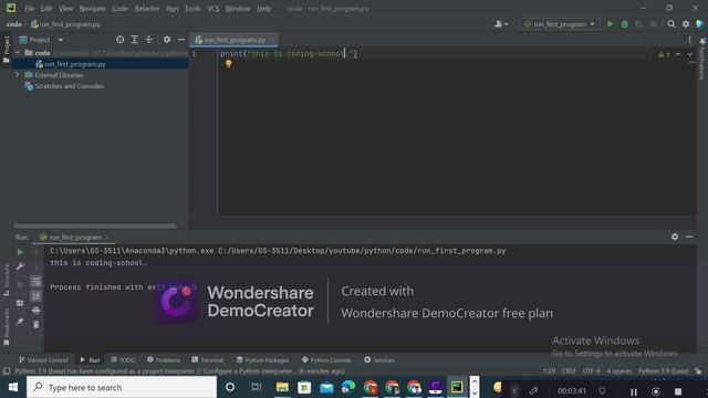 How to run python program | Run your first python program online as well as offline | Python in 202 смотреть онлайн