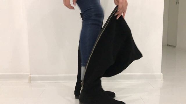 Сапоги Ботфорты замшевые! Ну ооочень красивве ? смотреть онлайн