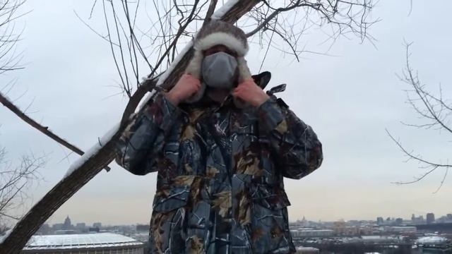 Мужская шапка ушанка для охоты и рыбалки смотреть онлайн