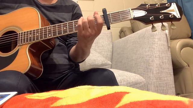 Smokie - I’ll meet you at midnight. Guitar cover смотреть онлайн